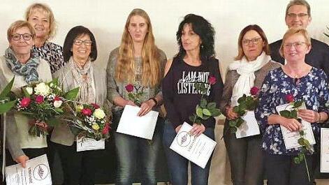 Zahlreiche Mitglieder wurden f&uuml;r ihre langj&auml;hrige Treue geehrt. Foto: privat