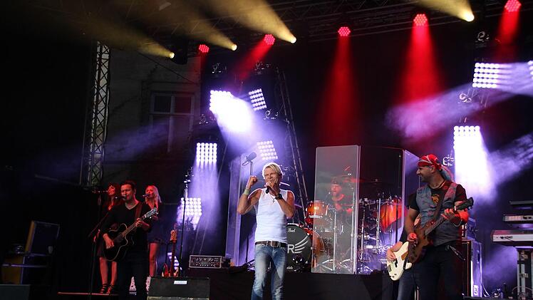Matthias Reim beim Konzert in TambachMarieke Fiala