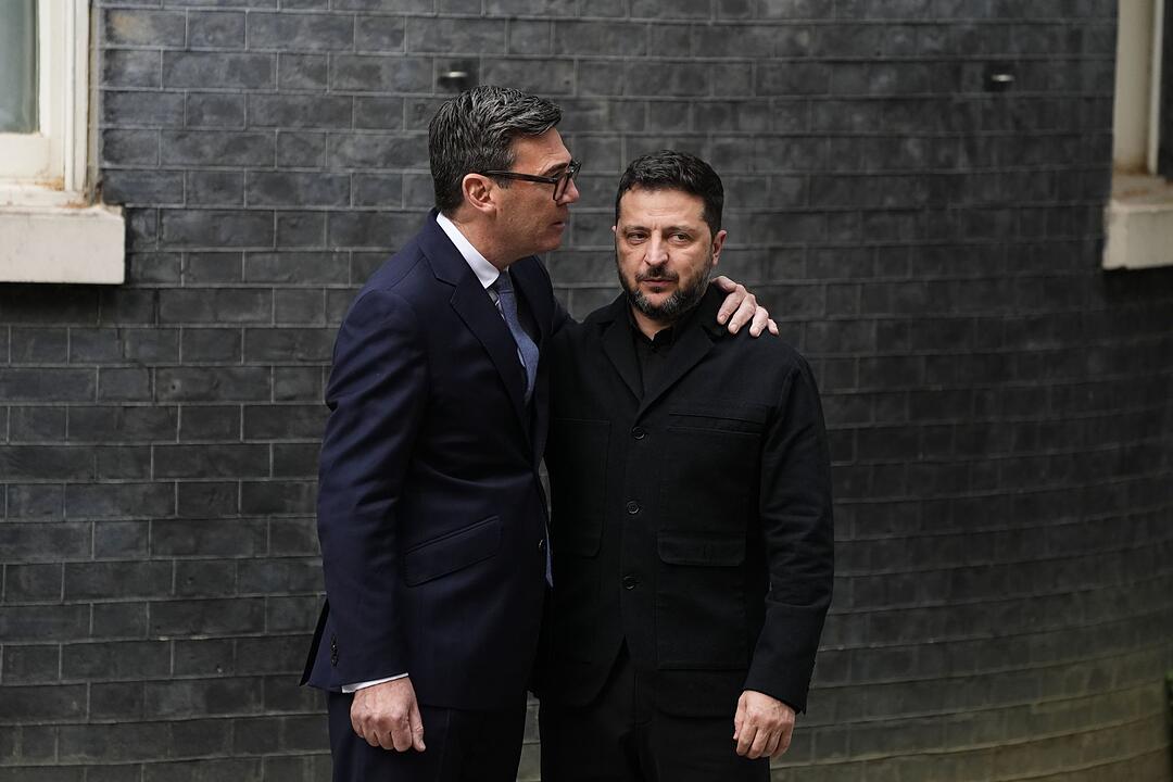 Ukraines Pr&auml;sident Selenskyj in Gro&szlig;britannien