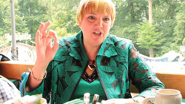 Bundestagsvizepräsidentin Claudia Roth bekennt sich zu Bayern. "Das Land ist mehr als die CSU." Foto: Josef Hofbauer