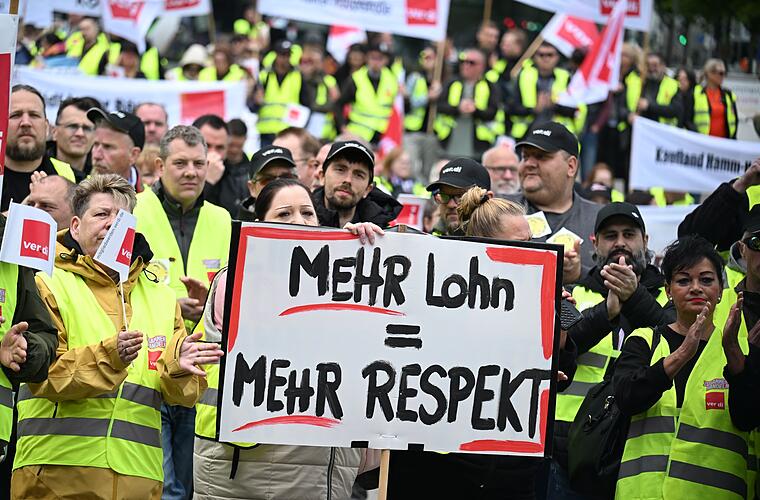 Verdi kündigt neue bundesweite Warnstreiks im Handel an