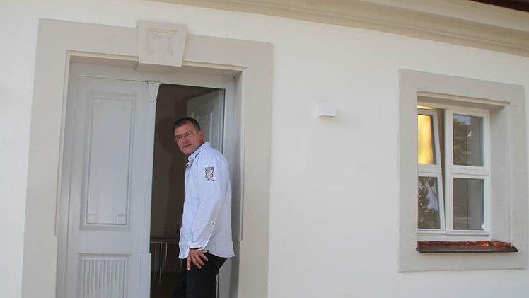 Pfarrer Wolfgang Oertel freut sich schon auf die Einweihung Ende September.