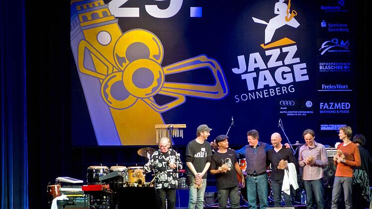 Klaus Doldinger & Passport: Impressionen vom Gastspiel bei den 29. Sonneberger Jazztagen.Foto: Jochen Berger