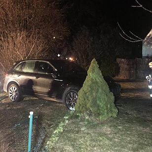 Verfolgungsjagd auf A9 endet in Vorgarten