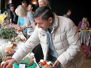 Der Ortsring Bad Kissingen des Deutschen Frauenrings veranstaltete zum dritten Mal ein internationales Fr&uuml;hst&uuml;ck.  Foto: Karin Reinshagen