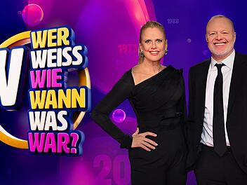 Barbara Sch&ouml;neberger und Stefan Raab moderieren gemeinsam das neue RTL-Format "Wer wei&szlig; wie wann was war?".
