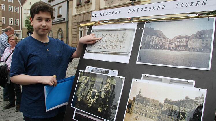 Marcus Olbrich hat ein Faible für Inschriften. Foto: Sonny Adam