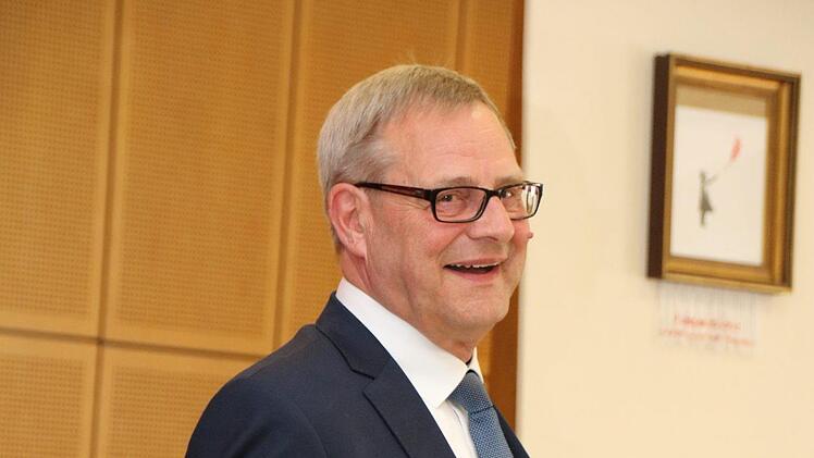 Der Schulleiter sagt Danke. Thomas Malz