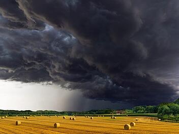 Der Deutsche Wetterdienst warnt vor schweren Gewittern in Franken ab Nachmittag