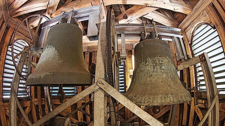 Zum 200. Kirchenjubiläum laden die Glocken der Johanneskirche ein.  Foto: Klaus Gagel