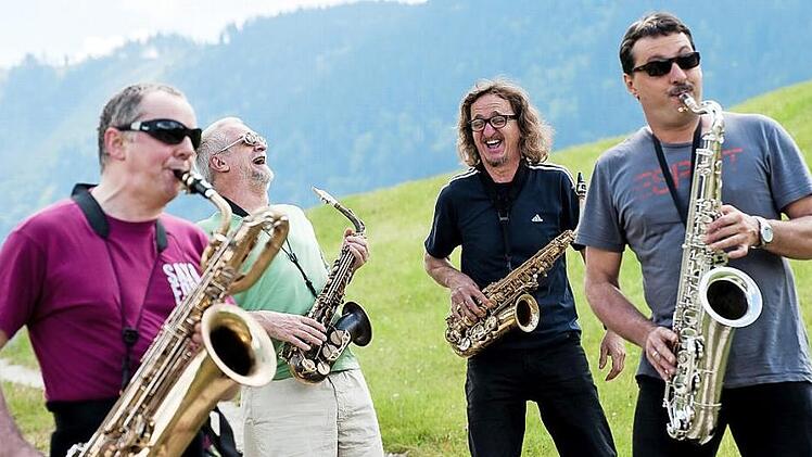 "Saxofour" sind am Samstag, 27. Oktober, in Bamberg zu Gast. Fotos: privat