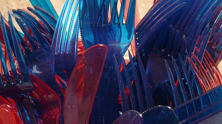 Durch Einweggeschirr und To-Go-Verpackungen sind laut einer Studie im vergangenen Jahr in Deutschland 346.831 Tonnen Abfall angefallen.  Symbolfoto: Pixabay