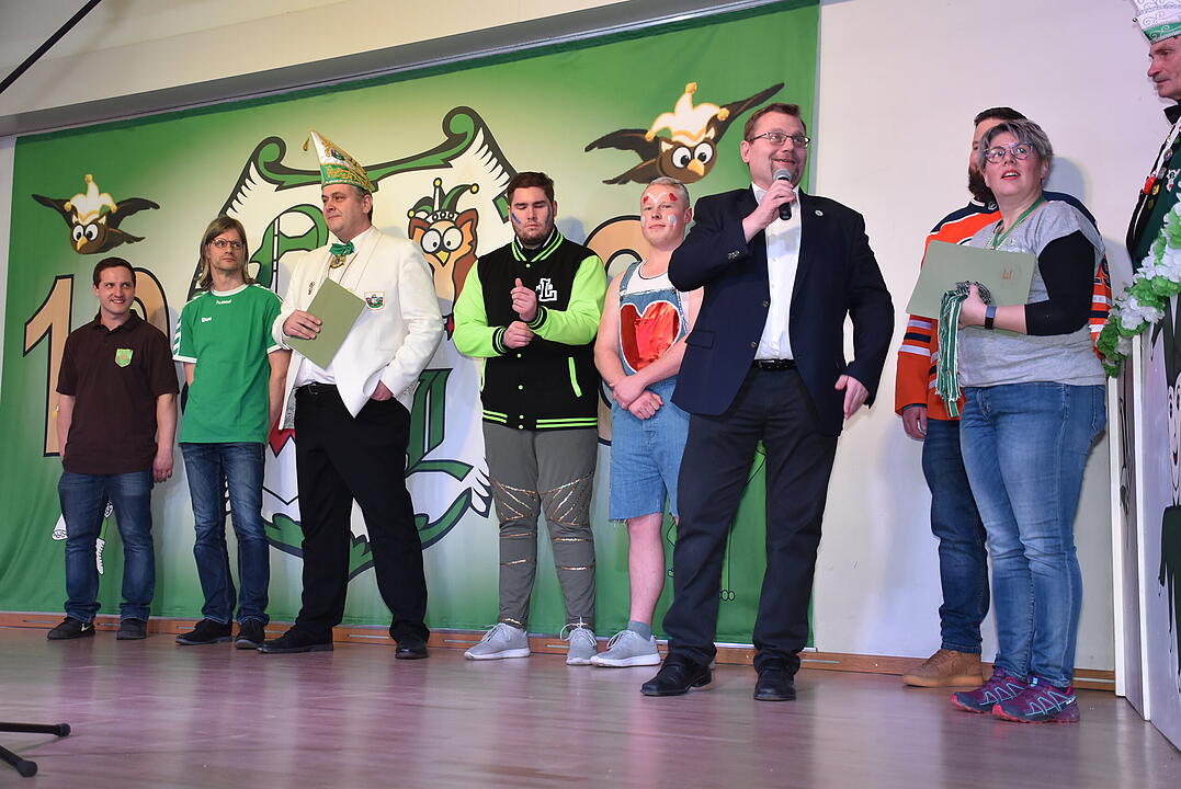 Sitzung der Narrengilde