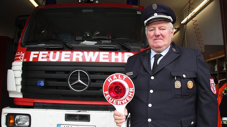 Heinz Hübner hat bei der Kasendorfer Feuerwehr das Amt des Kommandanten übernommen. Foto: Sonja Adam