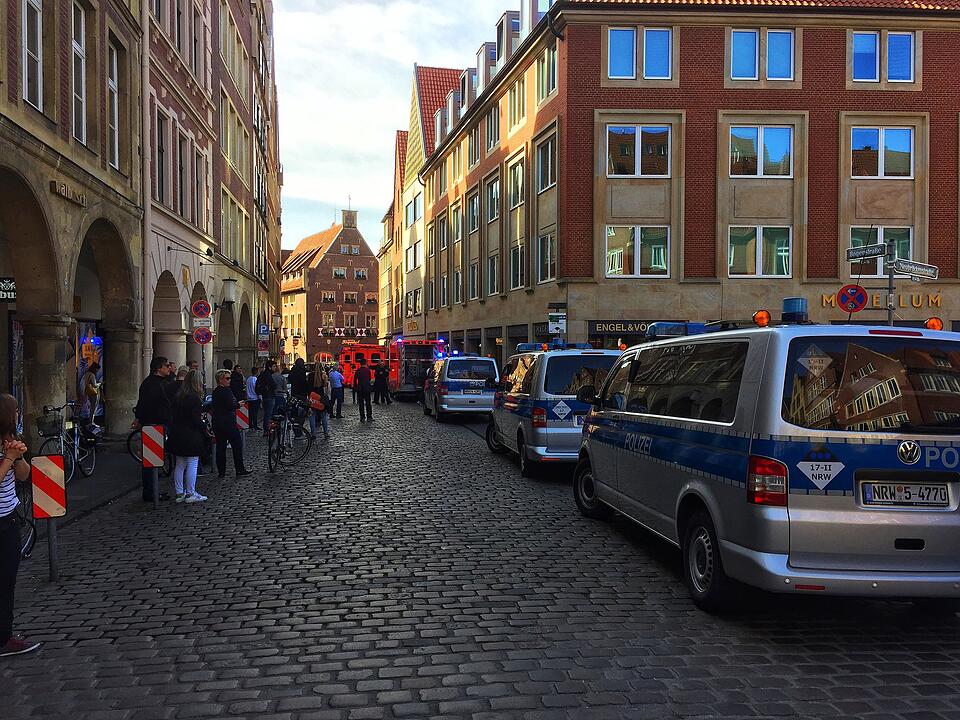 Tote und Verletzte bei Zwischenfall in Münster