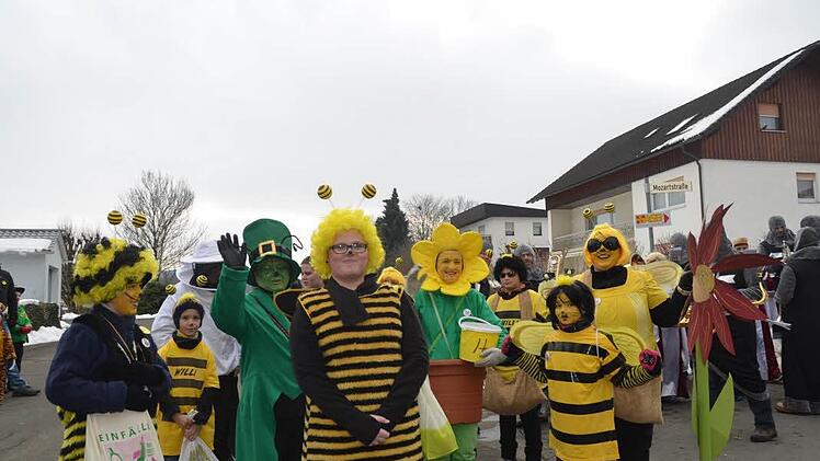 Die Rothenkirchener Narren. Foto: Hofmann
