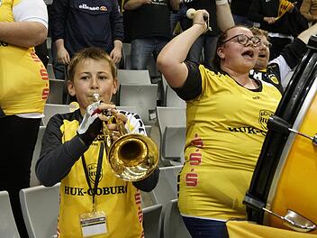 Coburg hat den Rimparer "Wölfen" am Sonntag nach der Pause zweifelsohne den Marsch geblasen!  Fotos: Hagen Lehmann