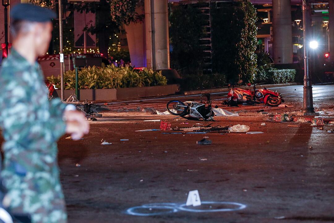 Scores of casualties reported as explosion rocks central Bangkok