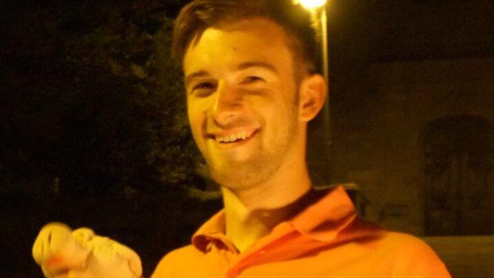 Fabio Schleiwies trug in diesem Jahr das pinkfarbene T-Shirt. Foto: Carmen Schwind