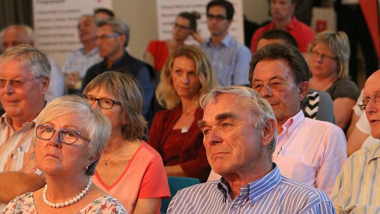 Aufmerksame Zuhörer: Impressionen vom Regionentalk zum Thema Sportstadt CoburgFoto: Jochen Berger