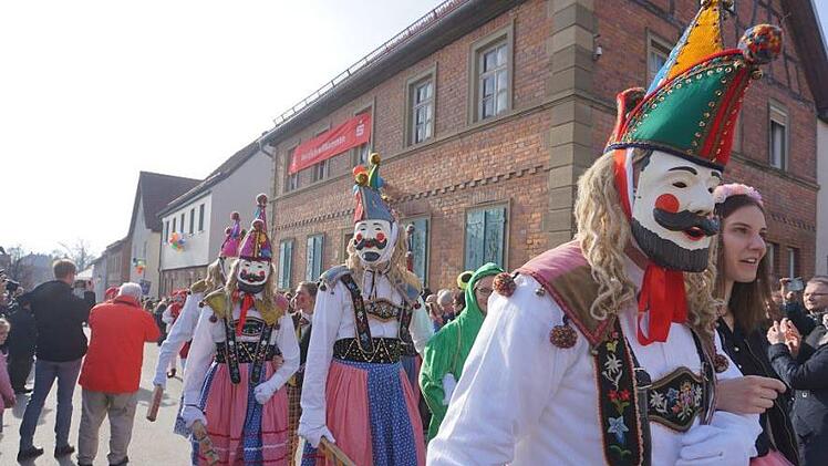 Rhöner Maskenfastnacht. Foto: Marion Eckert