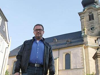 Auch nach seinem Wechsel aus dem Pilgebüro wird Jörg Schmidt der Wallfahrtsbasilika Marienweiher auch in Zukunft verbunden sein: Er will weiterhin einmal im Monat Orgel spielen. Foto: Sonny Adam