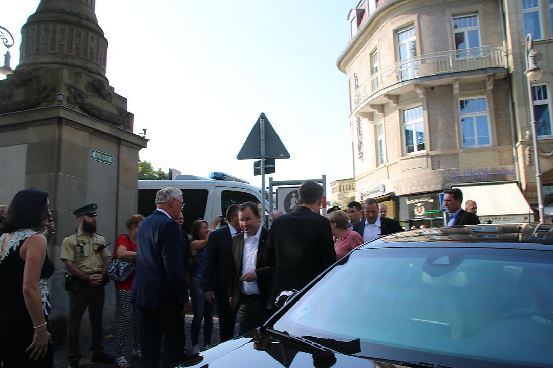 Angela Merkel zu Besuch in Bad Kissingen
