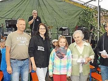 Die Gewinner des Entenrennens - die schnellste Ente gehörte Inge Wich Foto: privat