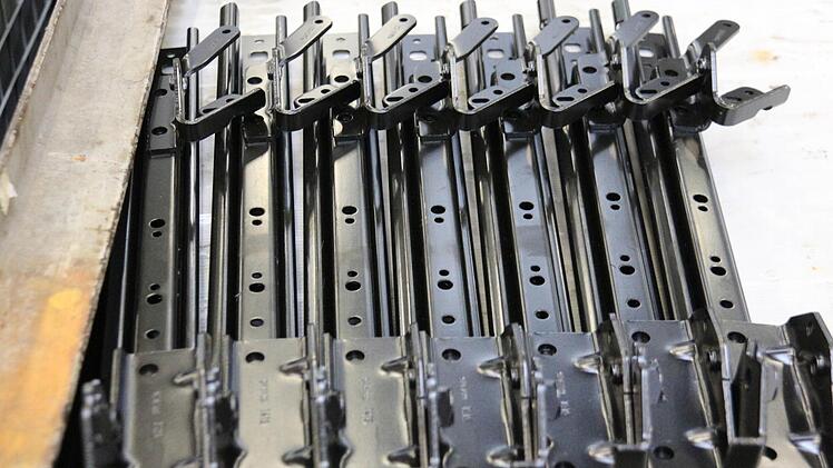 Blick in die Fertigung in Coventry.