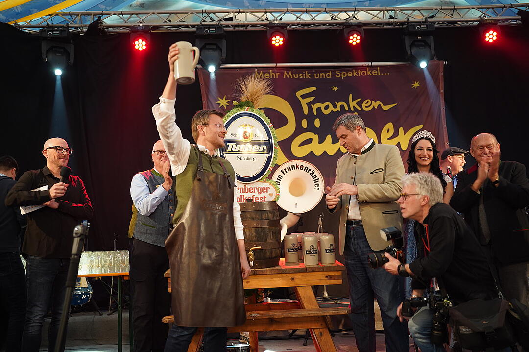 Das Nürnberger Frühlingsfest 2024 ist eröffnet.