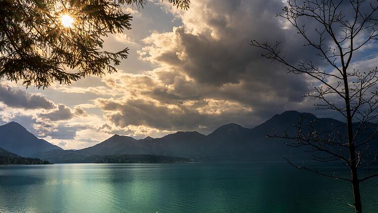 Angler am Walchensee