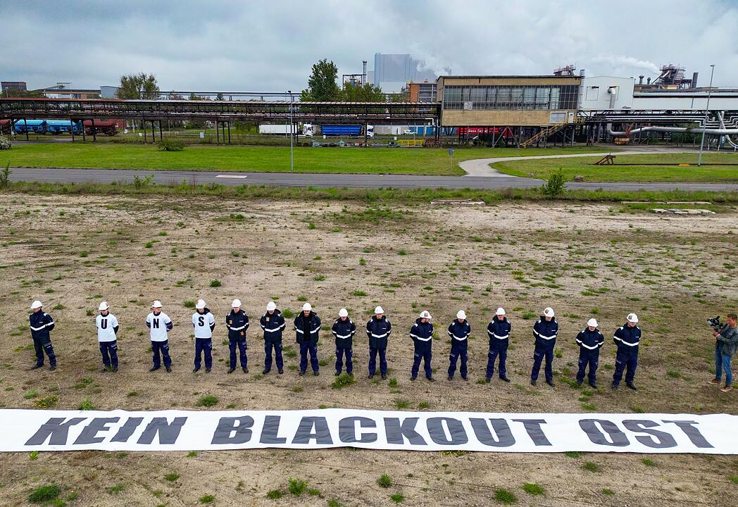 Protest in der Lausitz - Sorge um neue Gaskraftwerke w&auml;chst