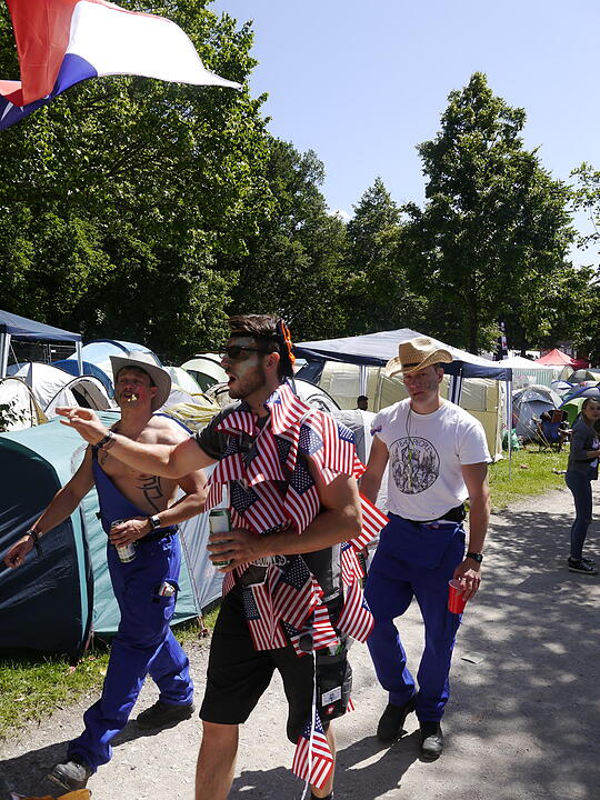 Die verrücktesten Rock im Park-Besucher am Festival-Samstag