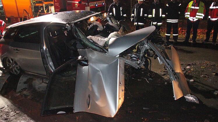 Das Unfallfahrzeug  Foto: Friedwald Schedel