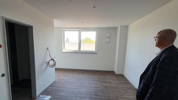 Dritter Stock: Das Apartment-Hotel soll bald fertig gestellt werden. Foto: Ronald Heck