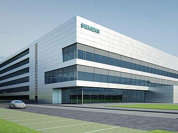 Der Industriekonzern Siemens will seinen Standort in Forchheim (siehe Bild) massiv ausbauen. Das ist zum aktuellen Bauboom maßgeblich beigetragen. Foto: PR