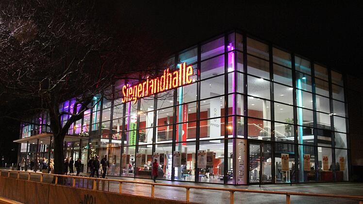 Ort des großen alljährlichen Musikereignisses: Siegerlandhalle