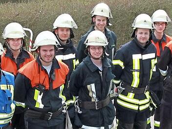 Diese Mannschaft trat zur Leistungsprüfung Wasser an.  Foto: Katharina Becht