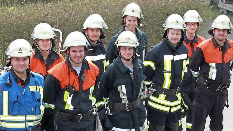 Diese Mannschaft trat zur Leistungsprüfung Wasser an.  Foto: Katharina Becht
