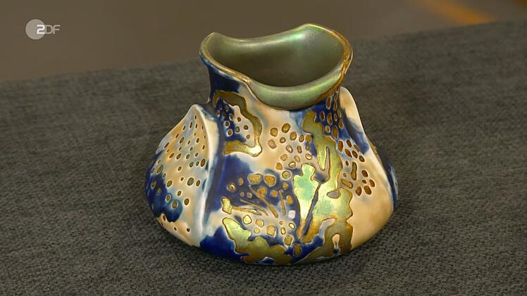 Eine ungarische Designer-Vase aus dem Jugendstil wollten Silke und Markus f&uuml;r 1.000 Euro loswerden.