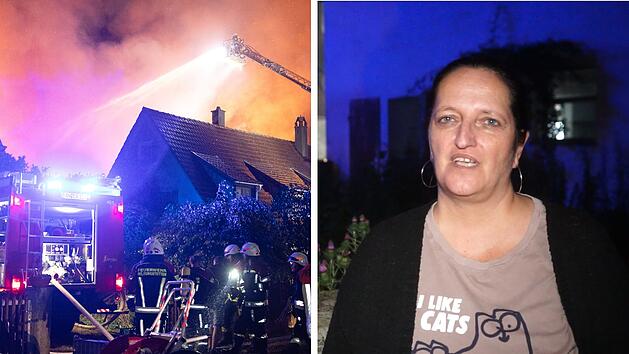 Brand auf Rinderhof im Kreis Ansbach: "Haben versucht, alle zu retten"