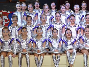Kleine Giganten glänzten als vergessene Roboter. Beim Turnier in Maßbach errangen die Jüngsten der ÖFG den ersten Platz.  Foto: Günther Straub