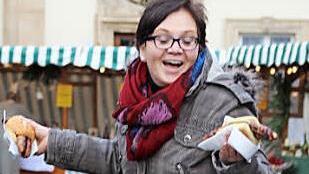 Kein fränkischer Weihnachtsmarkt ohne "Bratwurschdbrödla"!
