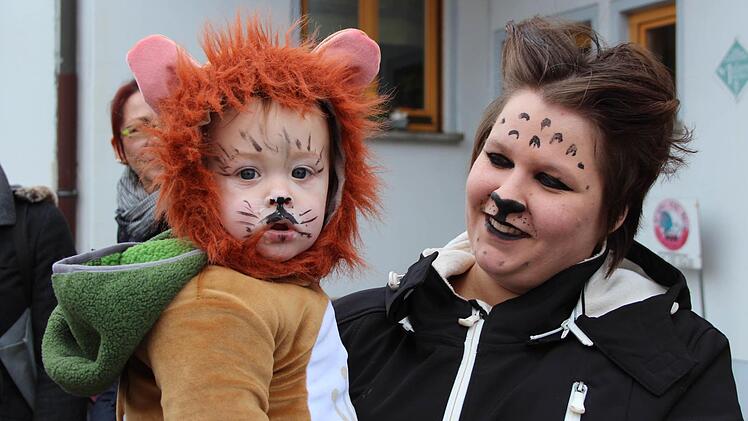 Der Faschingsumzug in Höchstadt war auch 2017 wieder sehr gut besucht. Foto: Franziska Rieger
