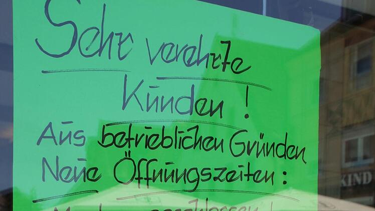 Wie viele aus der Branche hat jetzt auch die Höchstadter Metzgerei Brunner ihre Öffnungszeiten reduziert.