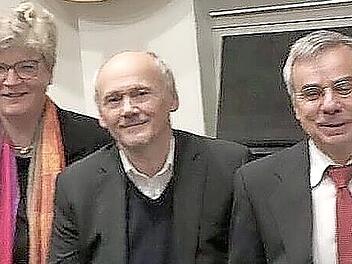 Das bew&auml;hrte Trio freut sich auf das gemeinsame Konzert (von links): Ruth Gerhard, Dieter Blum und Matthias Schuler.