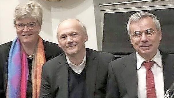 Das bew&auml;hrte Trio freut sich auf das gemeinsame Konzert (von links): Ruth Gerhard, Dieter Blum und Matthias Schuler.