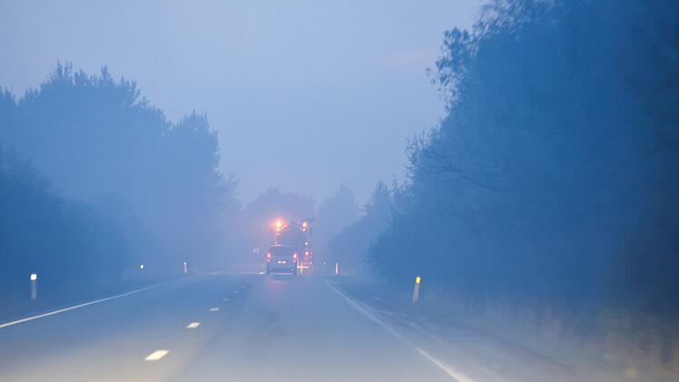 Waldbrand in Belgien