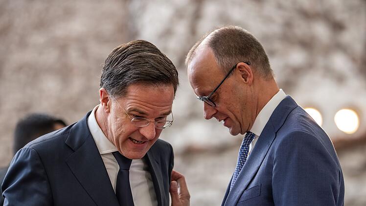 Kanzler Merz trifft Nato-Generalsekretär Rutte