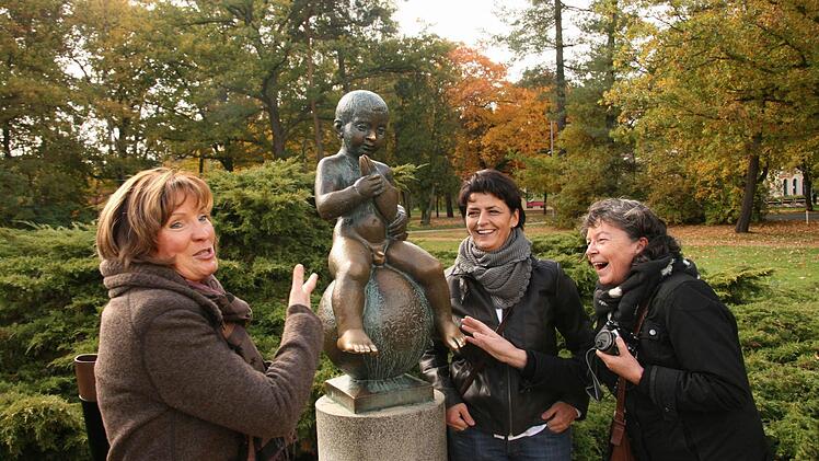Franzensbad hat den "kleinen" Franzl. Frauen, die ihn berühren, freuen sich im darauffolgenden Jahr über Nachwuchs.